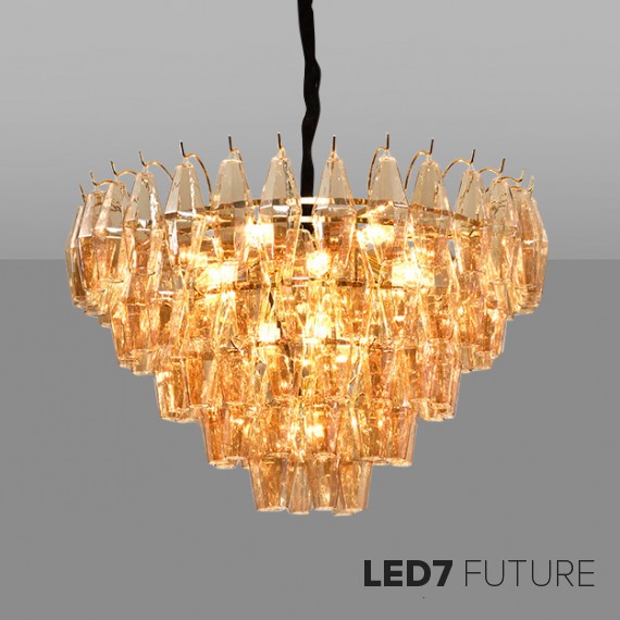 Loft Industry Modern - Odeon Diamond Chandelier